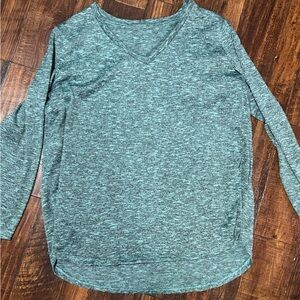 Teal Long Sleeve Top